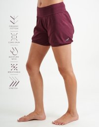 Padma Blouson Shorts Beetroot