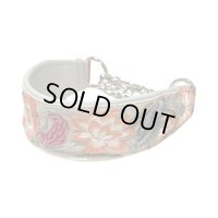 【即納：4.0幅cm幅　27サイズ（priy Collection）インドリボンハーフチョーク０4４】