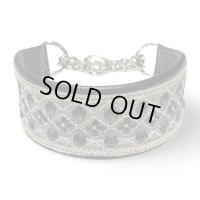 【即納：５.3cm幅　34サイズ（priy Collection）インドリボンハーフチョーク０66】