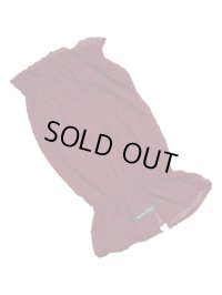 スヌードゴム２本タイプ（スイスドットシフォン）ディープレッド