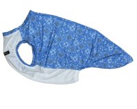■即納：サルーキLサイズ　43/76/68(24kg〜２7kg用）UVクール×メッシュタンク（バンダナサックス×ホワイト）