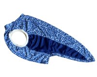 ■即納：サルーキMサイズ　40/72/6３(1９kg〜２２kg用）UVクール×サイドメッシュタンク（ブルー系幾何学×サイドメッシュ）