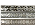 画像1: 限定：priy Collection）インドリボン　NN仕上がり5.3cm (1)