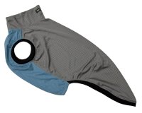 ■即納：サルーキLサイズ　43/76/68(24kg〜２7kg用）UVクール×メッシュタンク（グレー×ティールブルー）