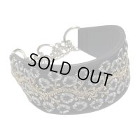 【即納：５.3cm幅　31サイズ（priy Collection）インドリボンハーフチョーク０88】