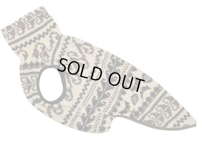 画像1: ★ストレッチボアトップ（カウチンモチーフ：キャメル）