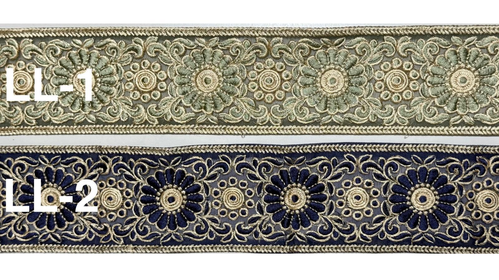 限定：priy Collection）インドリボン　LL仕上がり6.5cm