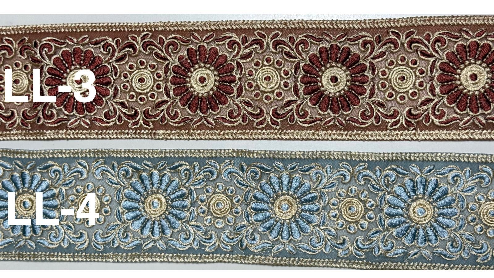 限定：priy Collection）インドリボン　LL仕上がり6.5cm