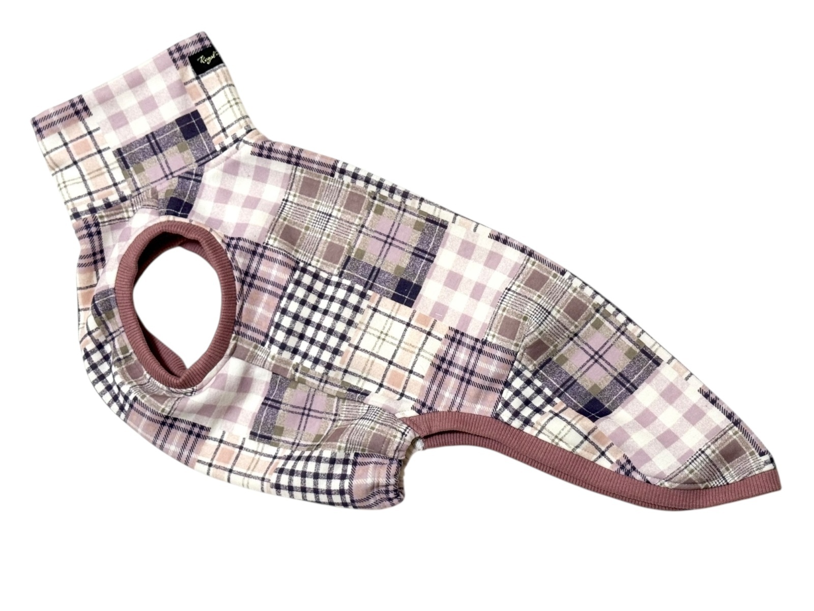 ■即納：ウィペットSサイズ/ Mサイズあり　 コットンスムースチェックプリントタンク