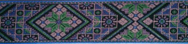 画像2: 【ハーフチョークオーダー：Geometric Royal Blue】 (2)