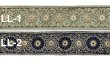 画像1: 限定：priy Collection）インドリボン　LL仕上がり6.5cm (1)