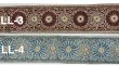画像1: 限定：priy Collection）インドリボン　LL仕上がり6.5cm (1)